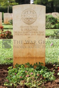 BEIRUT WAR CEMETERY - SKILLINGS, GEORGE